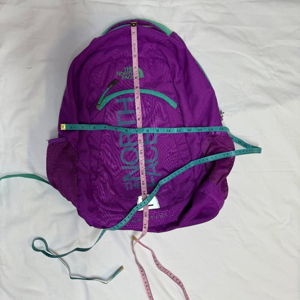 The North Face Haystack Backpack–Grape Purple with Aqua Trim–Laptop Daypack, EUC - Picture 8 of 8